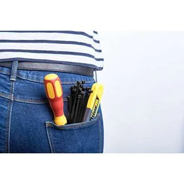 Durable Fixson Multi-Purpose Assorted Cable Ties 250 Pcs