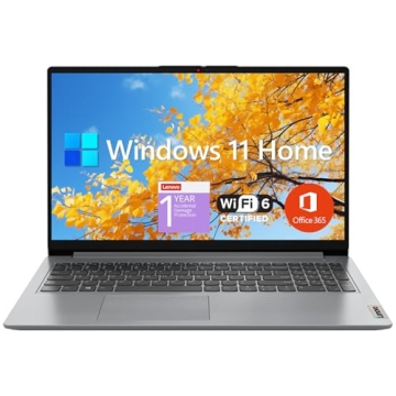 Lenovo IdeaPad 1 Student Laptop with 12GB RAM