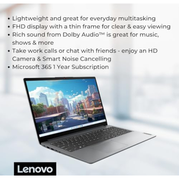 Lenovo IdeaPad 1 Student Laptop with 12GB RAM