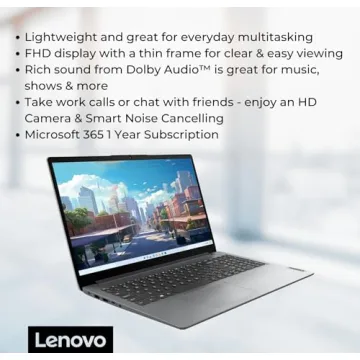Lenovo IdeaPad 1 Student Laptop with 12GB RAM