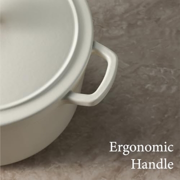 CAROTE Enameled Cast Iron Dutch Oven for All Cooking Needs