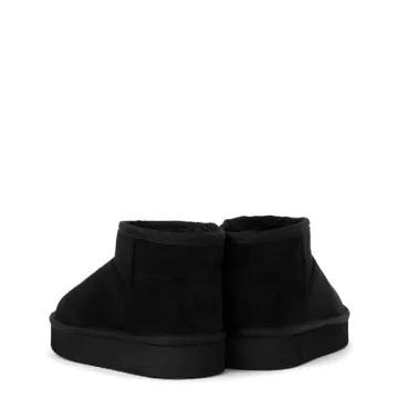 Mini Ankle Platform Boot for Girls with Faux-Fur