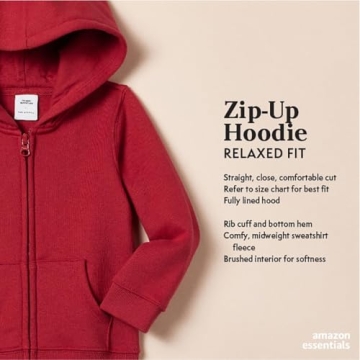 Cute Aqua Blue Fleece Zip-Up Hoodie for Girls