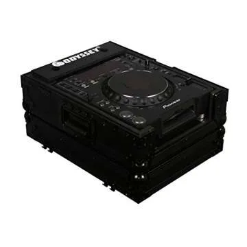 Odyssey FZCDJBL Black Label Flight Zone Case for DJ CD Players