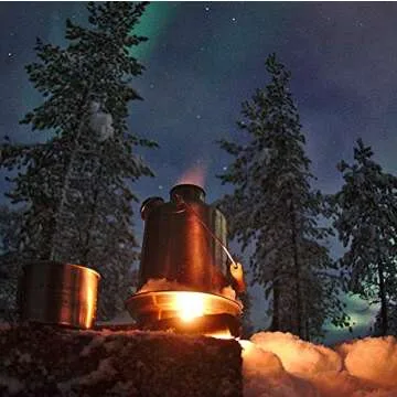 Kelly Kettle Camp Stove: Rapidly Boils Water with Natural Fuel
