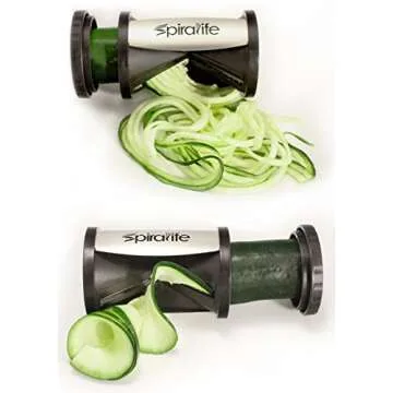 Original SpiraLife Spiralizer Vegetable Slicer – Vegetable Spiralizer - Spiral Slicer Cutter