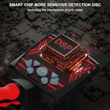 2024 Updated Metal Detector - Waterproof, Accurate & Versatile