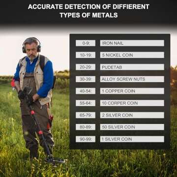2024 Updated Metal Detector - Waterproof, Accurate & Versatile
