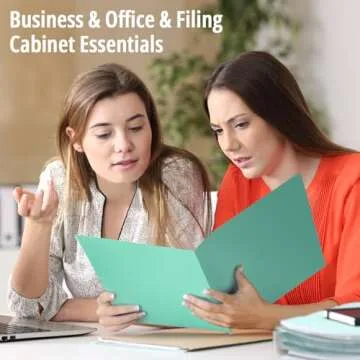 Pastel Decorative File Folders with Pockets - 18 Pack