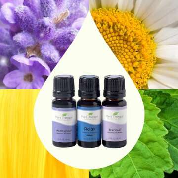 Plant Therapy Relaxation Synergy Set 100% Pure, Undiluted, Therapeutic Grade