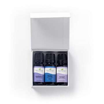 Plant Therapy Relaxation Synergy Set 100% Pure, Undiluted, Therapeutic Grade