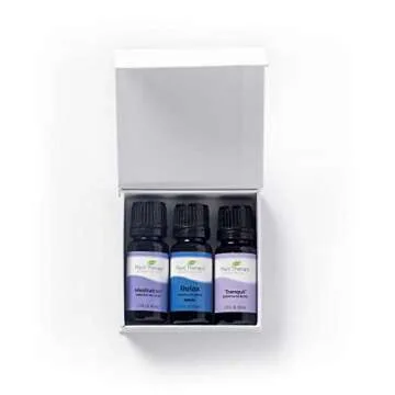 Plant Therapy Relaxation Synergy Set 100% Pure, Undiluted, Therapeutic Grade