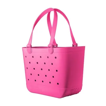 Spacious Simple Modern Beach Bag - Waterproof and Stylish