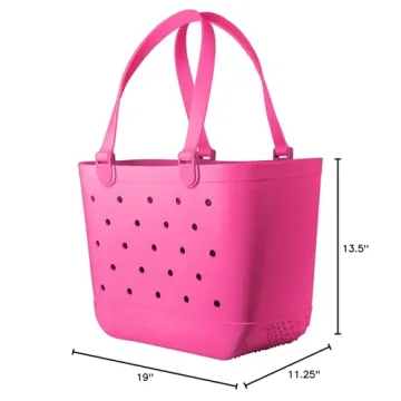 Spacious Simple Modern Beach Bag - Waterproof and Stylish