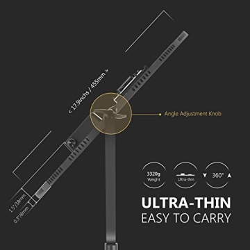 Neewer LED Bi-Color Round Light Panel for Photography