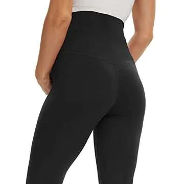 Foucome Women Maternity Leggings: Soft & Supportive Wear