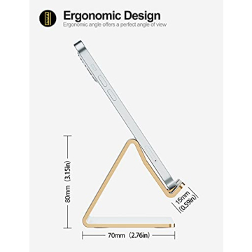 Urmust Aluminum Phone Stand for iPhone 15 14 13 and More