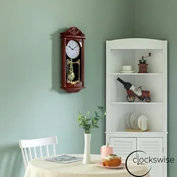 Elegant Vintage Clock - Silent & Battery-Operated