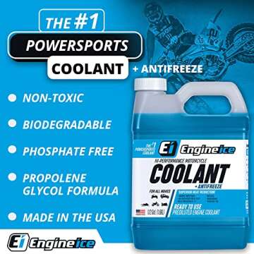 Engine Ice TYDS008-02 High Performance Coolant, 0.5 Gallon, 2 Pack