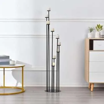 Elegant 9 Arm Candelabra for Home and Weddings