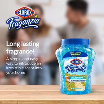 Clorox Fraganzia Air Freshener Beads 12oz Fresh Scents