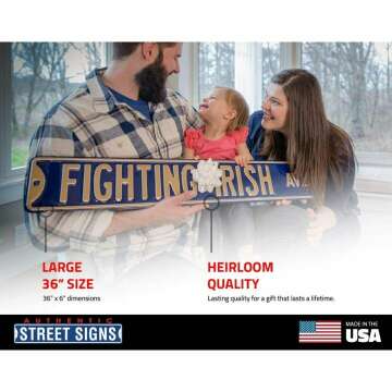 NBA Warriors Street Sign - Large Blue Decoration