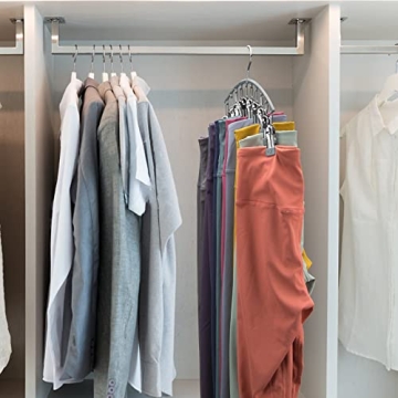 Space Saving Legging Organizer Hangers for Closet