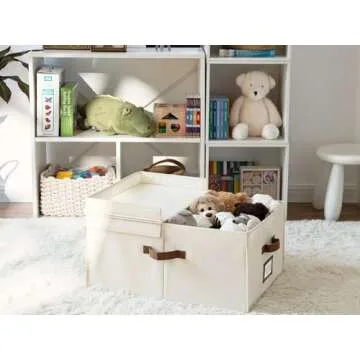 Space-Saving Extra Large Storage Bins with Lids