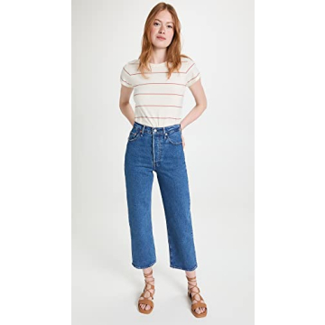 Levi's Women's Premium Ribcage Ankle Jeans - Chic Comfort