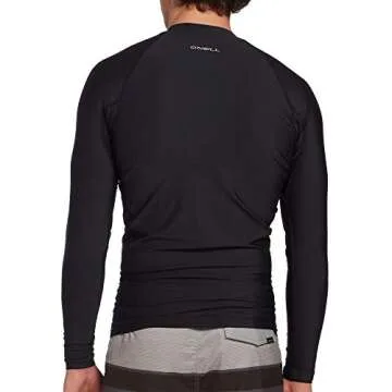 O'Neill Men's Basic Skins UPF 50+ Long Sleeve Rash Guard