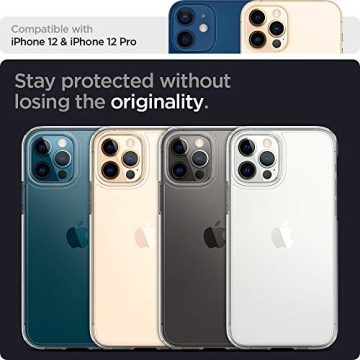 Spigen iPhone 12 Pro & 12 Case - Slim & Clear Protection