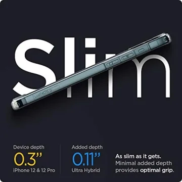 Spigen iPhone 12 Pro & 12 Case - Slim & Clear Protection