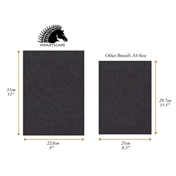 MyArtscape Graphite Transfer Paper 25 Sheets for Artists