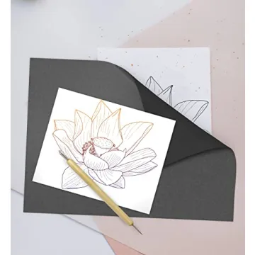 MyArtscape Graphite Transfer Paper 25 Sheets for Artists