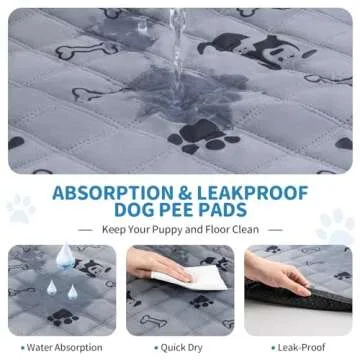 MelonArt Reusable Dog Pee Pads for Potty Training