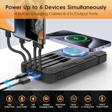 BLASOUL 49800mAh Solar Power Bank for Every Adventure