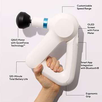 TheraGun Elite - Bluetooth Percussion Massage Device for Athletes