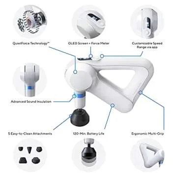 TheraGun Elite - Bluetooth Percussion Massage Device for Athletes