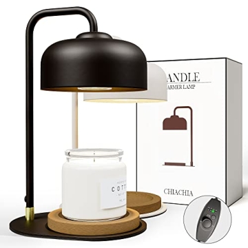 CHIACHIA Candle Warmer Lamp with Timer for Scented Candles