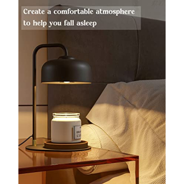 CHIACHIA Candle Warmer Lamp with Timer for Scented Candles