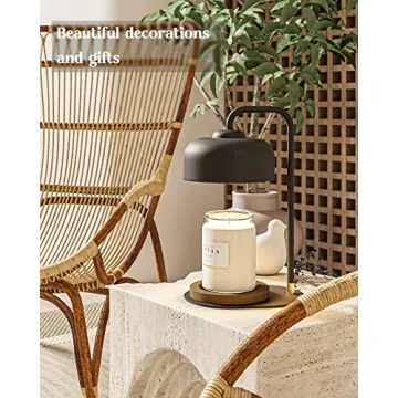 CHIACHIA Candle Warmer Lamp with Timer for Scented Candles