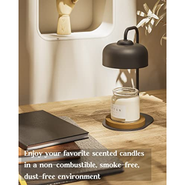 CHIACHIA Candle Warmer Lamp with Timer for Scented Candles