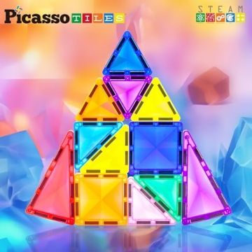 PicassoTiles Mini Diamond Building Blocks Toy Set for Kids