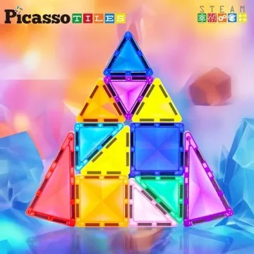 PicassoTiles Mini Diamond Building Blocks Toy Set for Kids