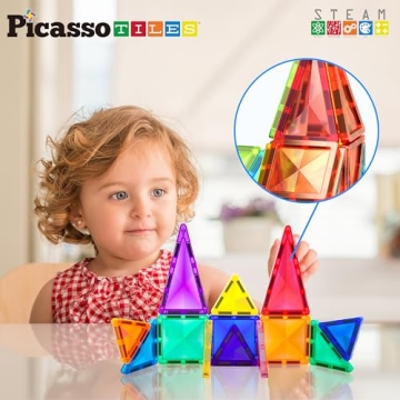 PicassoTiles Mini Diamond Building Blocks Toy Set for Kids