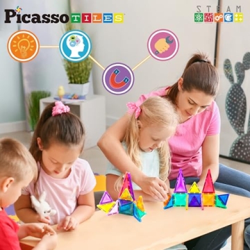 PicassoTiles Mini Diamond Building Blocks Toy Set for Kids