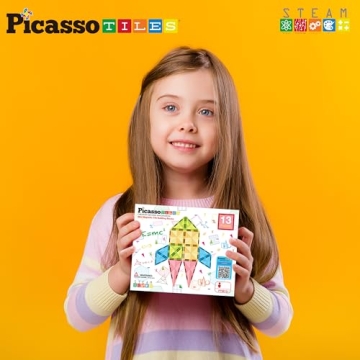 PicassoTiles Mini Diamond Building Blocks Toy Set for Kids