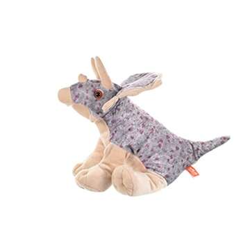 Wild Republic Triceratops Plush, Dinosaur Stuffed Animal, Plush Toy, Gifts For Kids, Cuddlekins 12", Multicolor, Model:10960