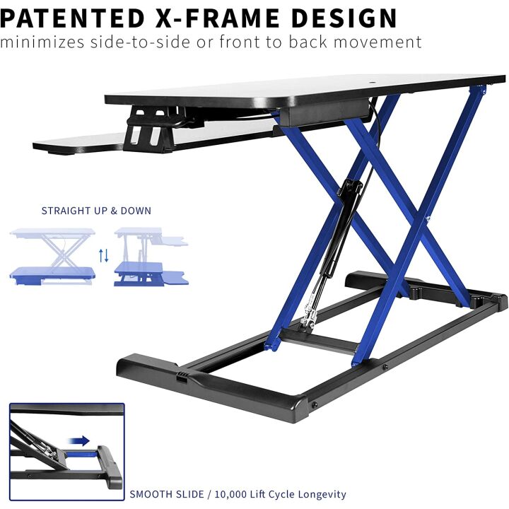 VIVO 32" Adjustable Sit to Stand Desk Converter