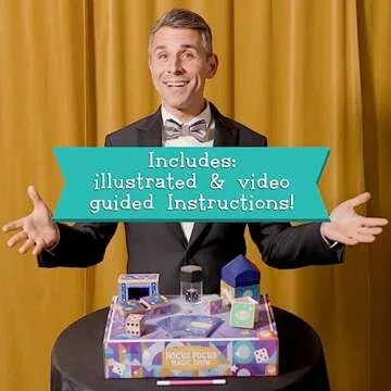 MindWare Hocus Pocus Magic Kit for Kids - 25+ Tricks